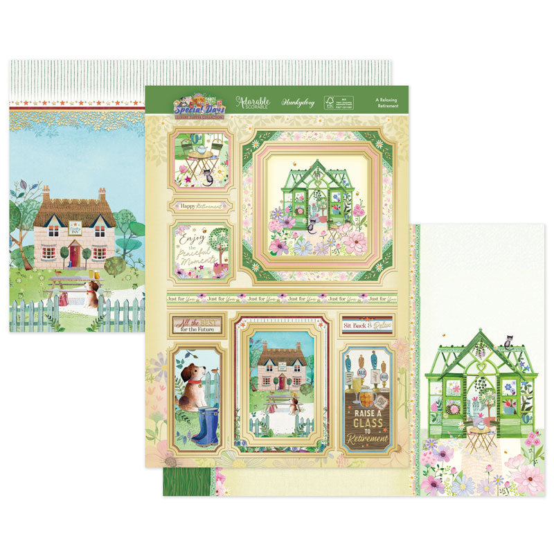A Relaxing Retirement Luxury Topper Set