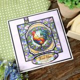 Stained Glass Wonderful Wildlife Luxury Topper Collection
