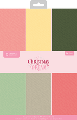 Sara Signature A Christmas Dream Luxury Linen Card - A4