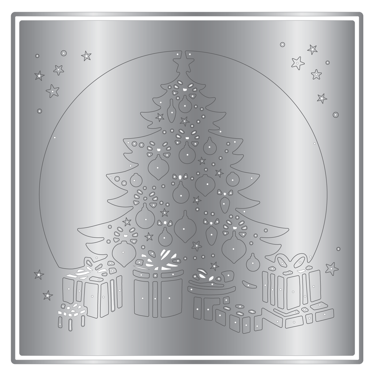 Sara Signature A Christmas Dream Metal Dies Create a Card - Sparkling Christmas