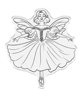 Sara Signature A Christmas Dream Stamp and Die - Sugar Plum Fairy
