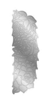 Sara Signature Thorn & Bloom Metal Die Edge'able - Midnight Rose Filigree