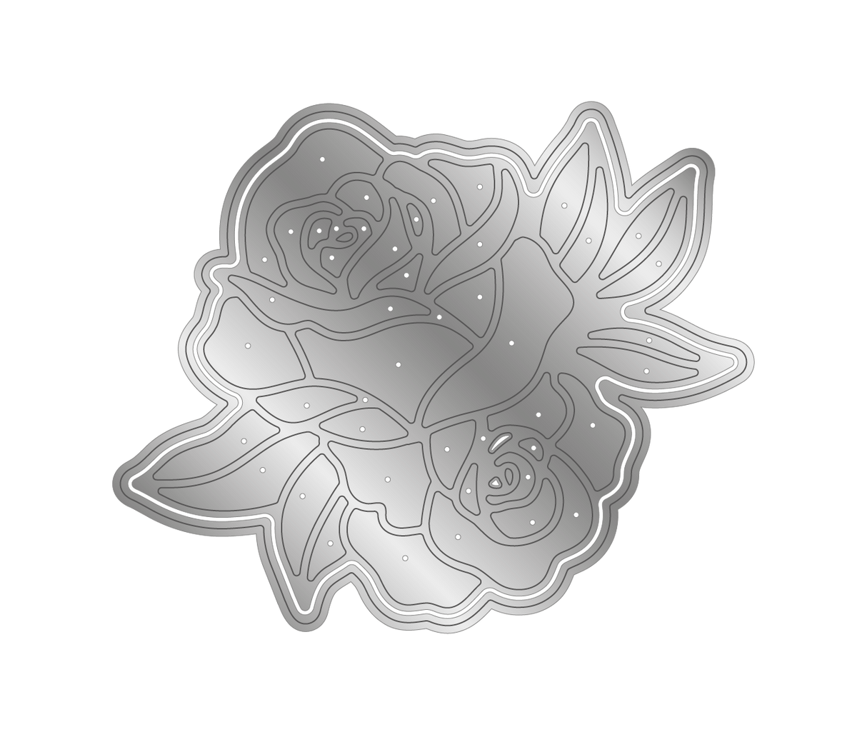 Sara Signature Thorn & Bloom Metal Die - Statement Rose