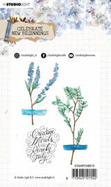 Clear Stamp Celebrate New Beginnings 105x148mm nr.515