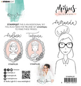 Karin Joan Clear Stamp Miranda Missees Collection 160x120mm nr.07