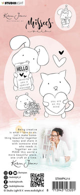 Karin Joan Clear Stamp Missees "Pets" Missees Collection nr.15