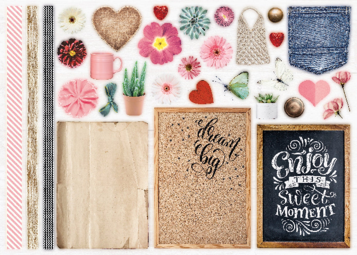 MF Crafting Book In Love With Chalk 297x210mm nr.97