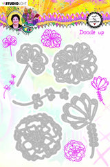 Art by Marlene Cutting & Embossing Die Doodle Up Marlene’s World nr.14