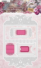 Embossing Die 132x205mm, Jenine's Mindful Art 4.0 nr.08