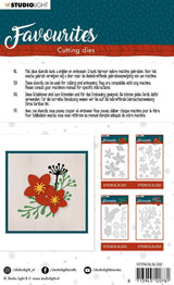 Cutting Die Winter's Favourites 110x118mm nr.332