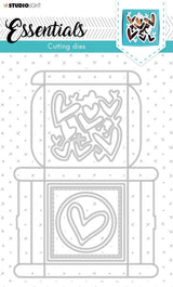 Cutting Die Giftbox Multi Merci Essentials 135x192mm nr.394