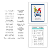 Gnome Drive Sentiments Clear Stamp Set from the Gnome Drive Collection