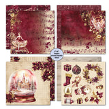 3Quarter Designs Sugarplum Wreath 8x8 Paper Pack