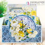 Ciao Bella Sicilia Patterns Pad 12"x12" 8/Pkg