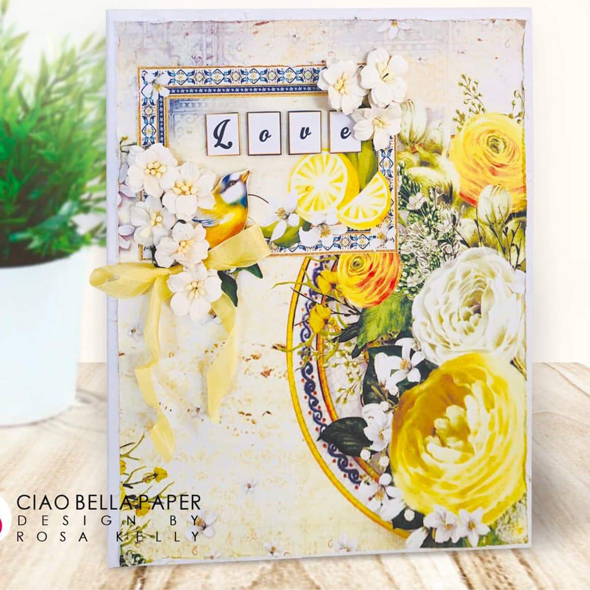 Ciao Bella Sicilia Paper Pad 6"x6" 24/Pkg