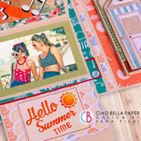 Ciao Bella Summer Tales Patterns Pad 12"x12" 8/Pkg