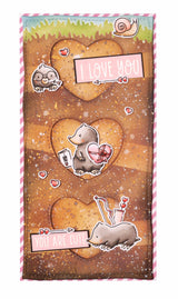 SL Stamp & Cutting Die Lovely Date Sweet Stories 154x223x1mm 70 PC nr.53