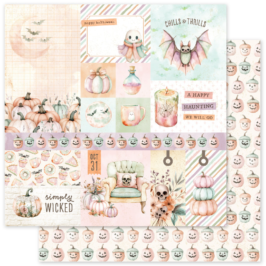 Sweet & Spooky C 12x12 Paper (12pc Bulk Pack) 35221