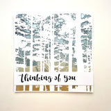 The Crafters Workshop 6x6 Stencil Tree Canopy