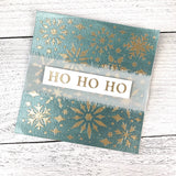 The Crafters Workshop 6x6 Stencil Snowflake Sparkles