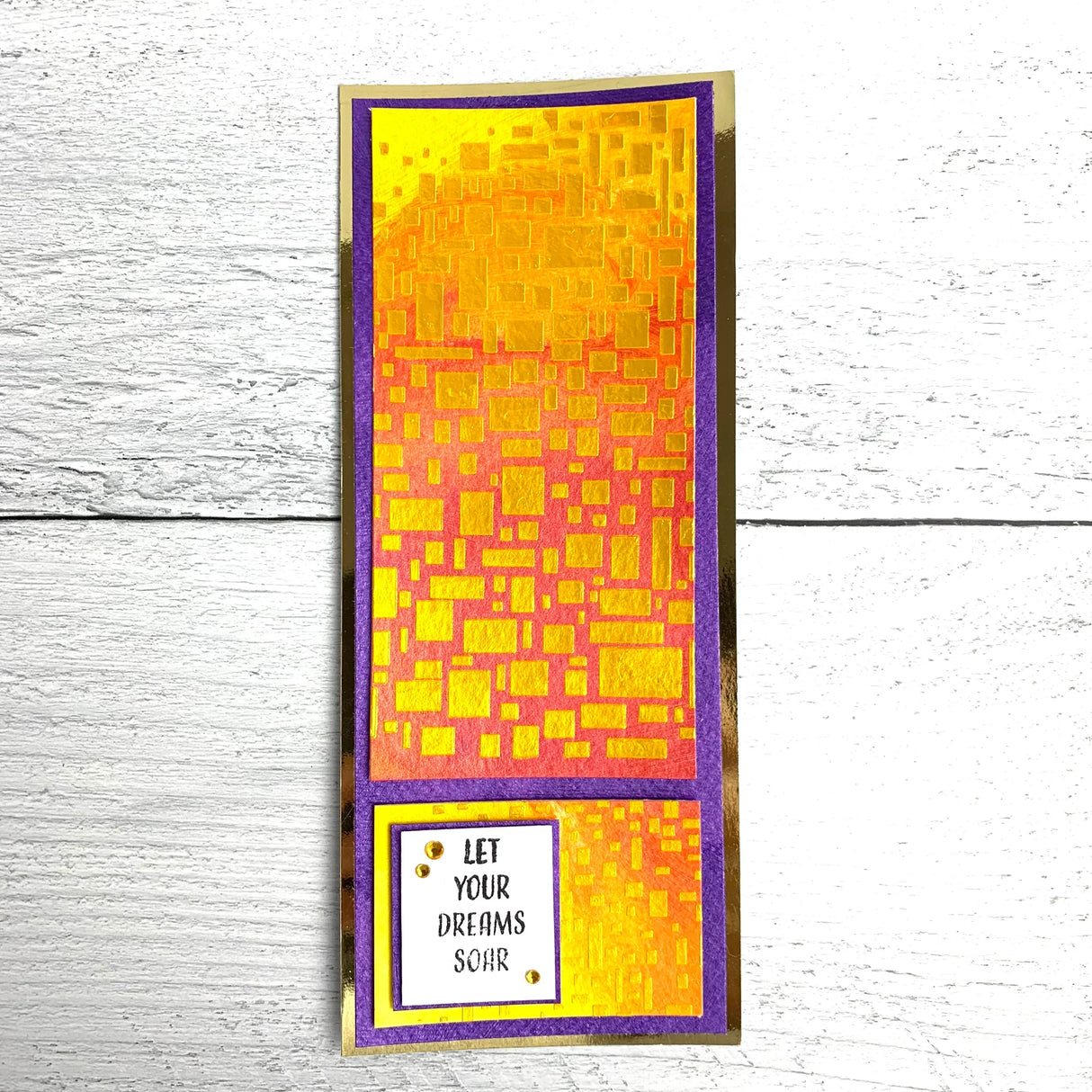 The Crafters Workshop 6x6 Stencil Cubist