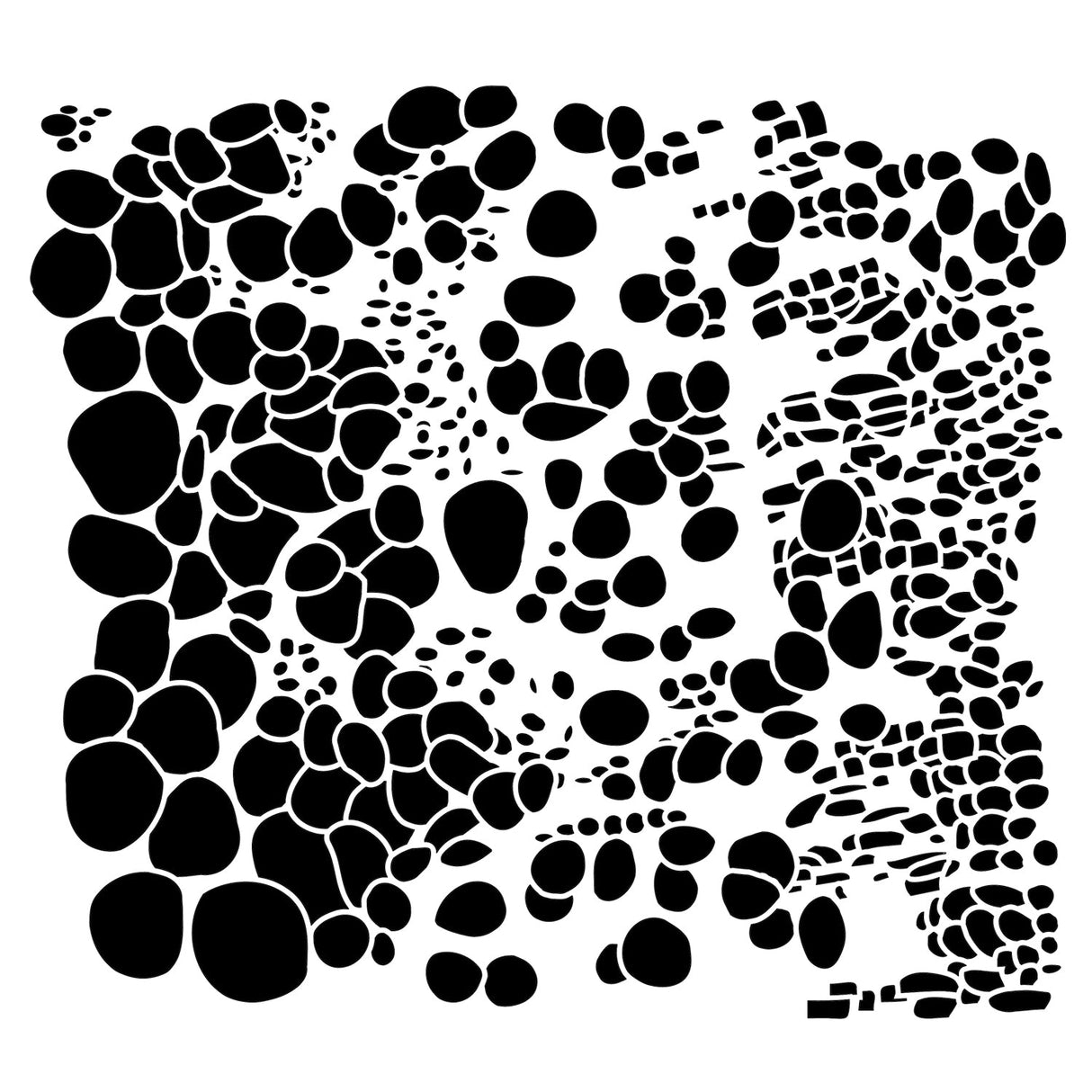 The Crafters Workshop 6x6 Stencil Cell Theory