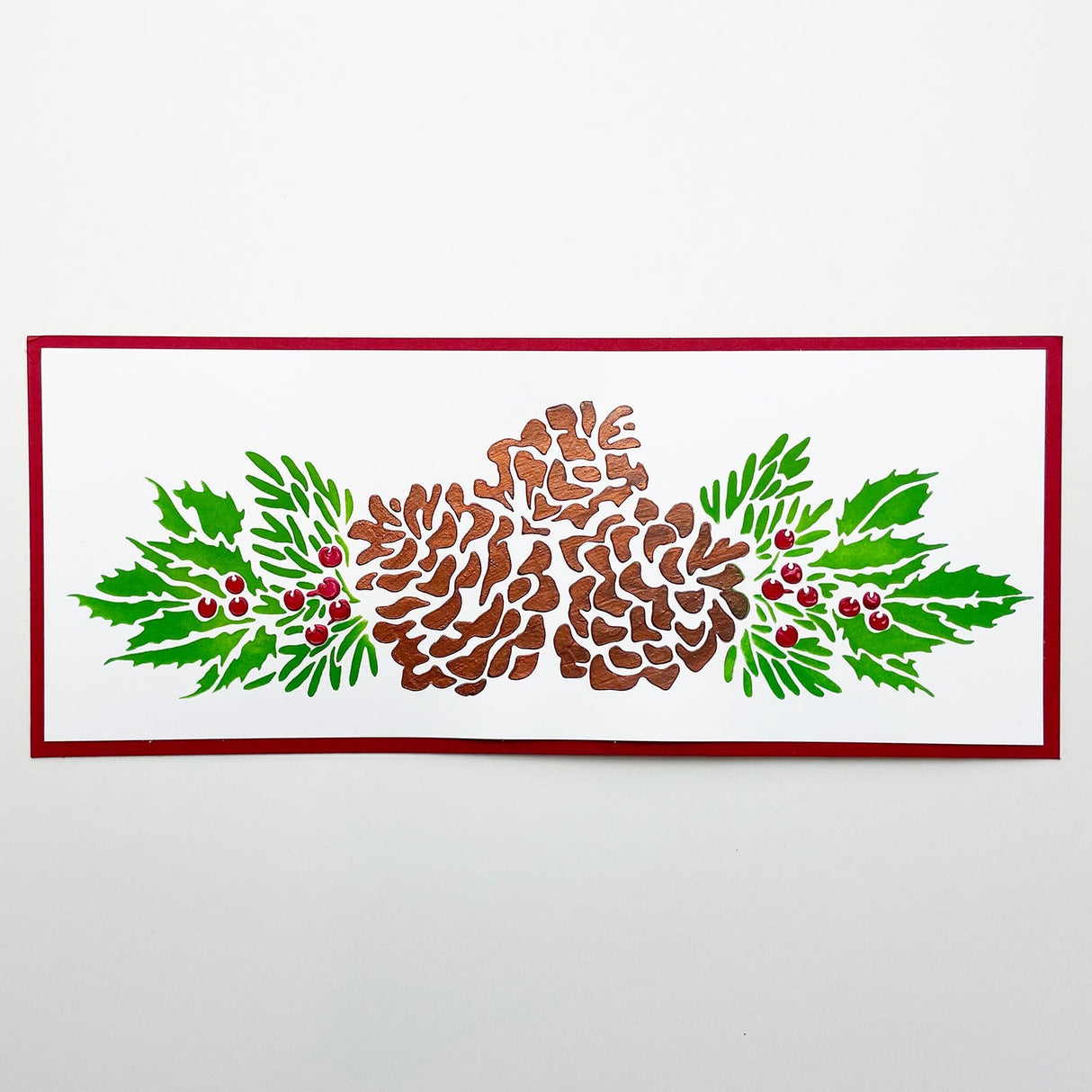 The Crafters Workshop Slimline Layered Pine Spray