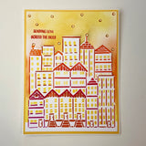 The Crafters Workshop A2 Layered Cityscape Buildings