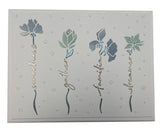 The Crafters Workshop A2 Layered Word Flowers