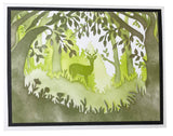 The Crafters Workshop A2 Layered Forest Scene