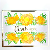 The Crafters Workshop Layered Daisy Banner