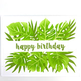 The Crafters Workshop Layered Monstera Banner