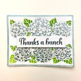 The Crafters Workshop Layered Hydrangea Banner