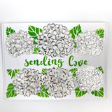 The Crafters Workshop Layered Hydrangea Banner