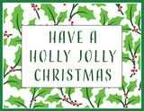 The Crafters Workshop A2 Layered Holly Background