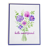The Crafters Workshop Layered Floral Bouquet