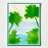 The Crafters Workshop Layered Tropical Sunset