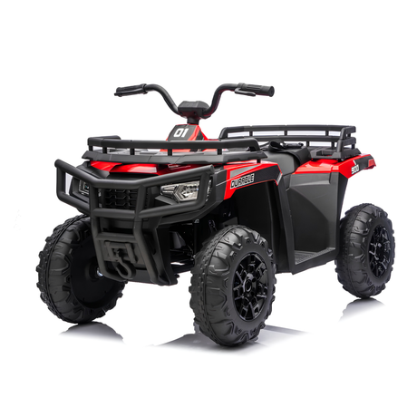 24V 10AH 200W Advanced Titan Pro Edition 2-Seater Off-Road ATV W/ Pneumatic Rubber Tires & Brushless Motor