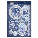 Butterfly Blues Luxury Topper Set featuring floral and butterfly designs for crafting occasions.