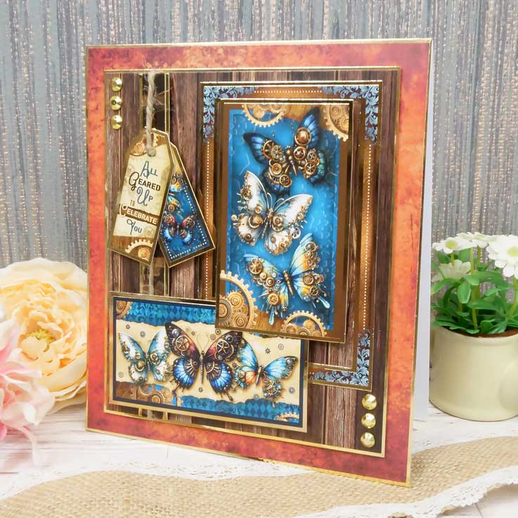 Time to Fly Card Topper Sheet