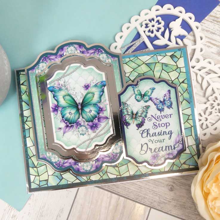 Card Topper Pads - Beautiful Butterflies