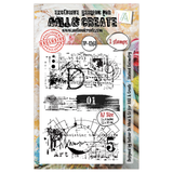 AALL and Create - A7 Stamp Set - Stained Geometry