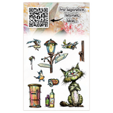 AALL and Create - A6 Stamp Set - Grumpy Traveler