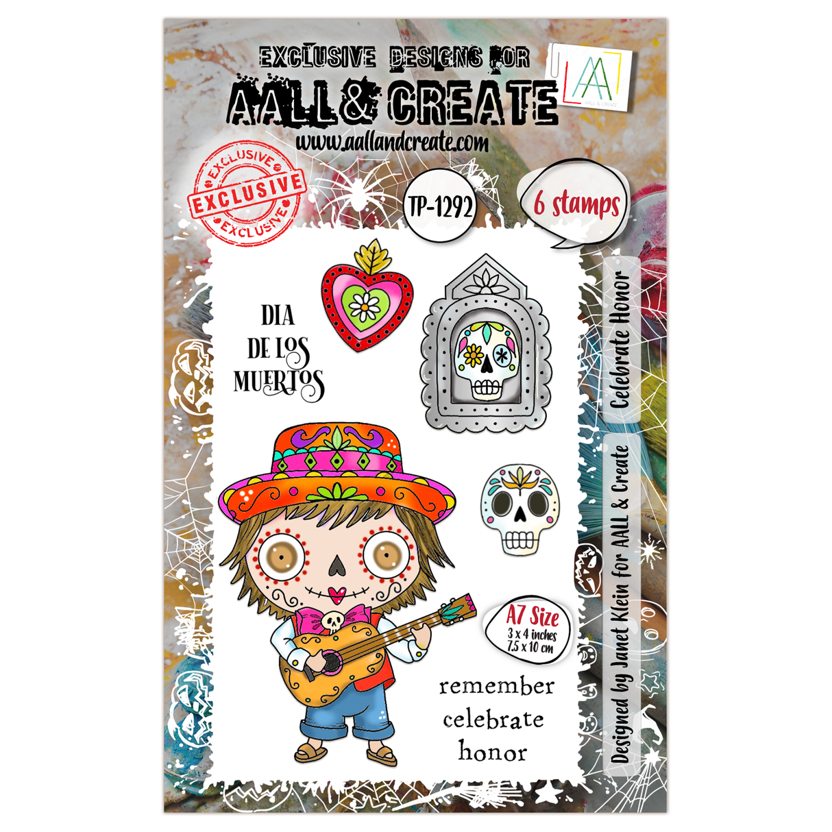 AALL and Create - A7 Stamp Set - Celebrate Honor