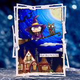 AALL and Create - A7 Stamp Set - Free Broom Rides