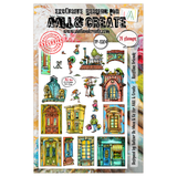 AALL and Create - A5 Stamp Set - Roofline Friends