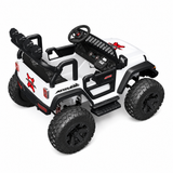 24V Trail-MX 2-Seater Upgraded 4x4 AWD Ride-On Truck W/ Rubber Wheels, Music Player, Lights &  RC
