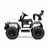 24V Trail-MX 2-Seater Upgraded 4x4 AWD Ride-On Truck W/ Rubber Wheels, Music Player, Lights &  RC