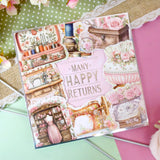 Trim Me! Foiled Insert Pad - Many Happy Returns - Silver