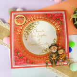 Trim Me! Foiled Insert Pad - Time to Celebrate - Gold